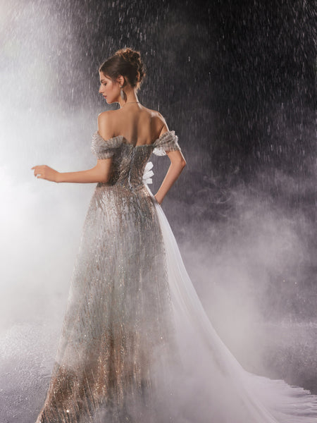 Champagne Stardust Gown