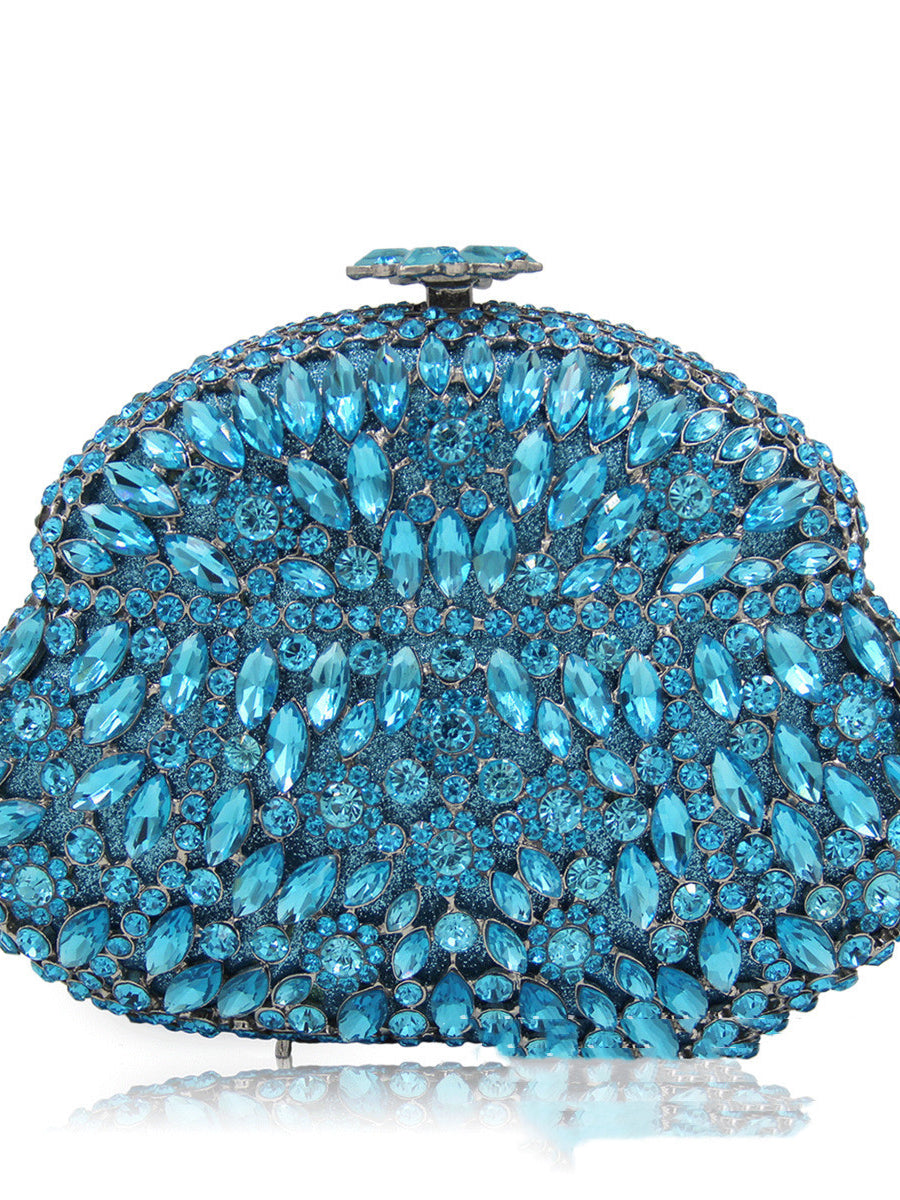 Women's Fashion Simple Rhinestone Evening Bag