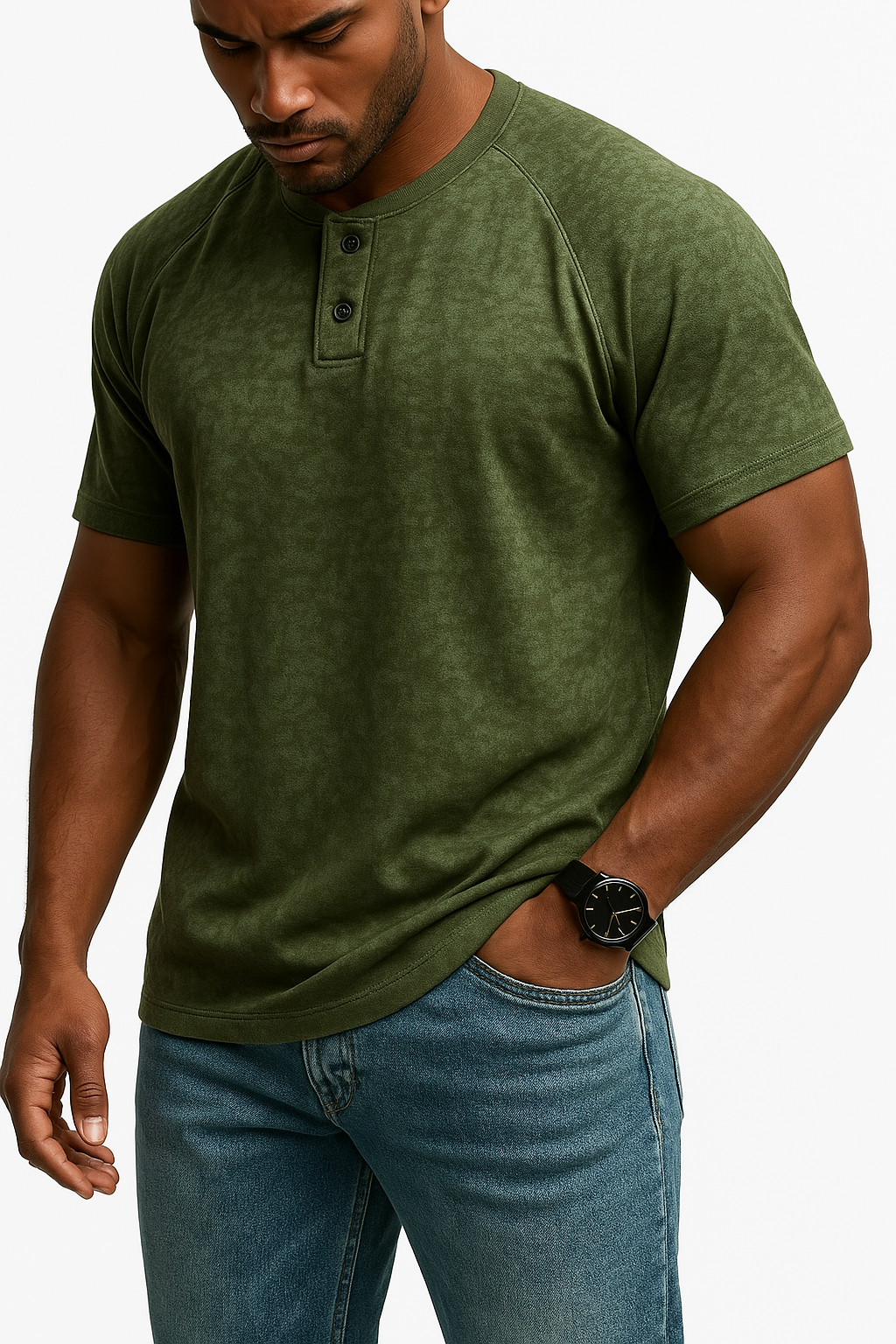 Nikolai Beaumont — Men's Full Size Round Neck Short Sleeve T-Shirt Plus Size, alternate view 3