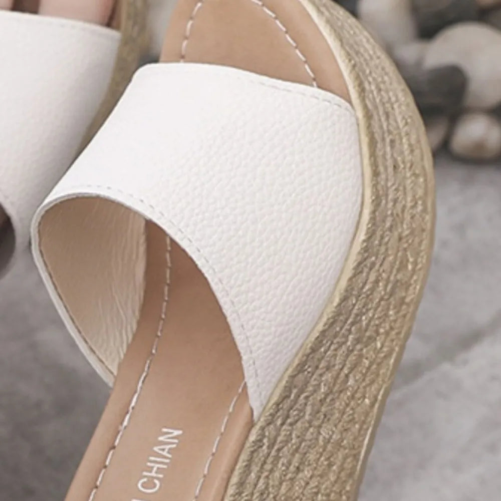 Lake Venturi — PU Leather Open Toe Sandals Fashion Footwear, alternate view 7
