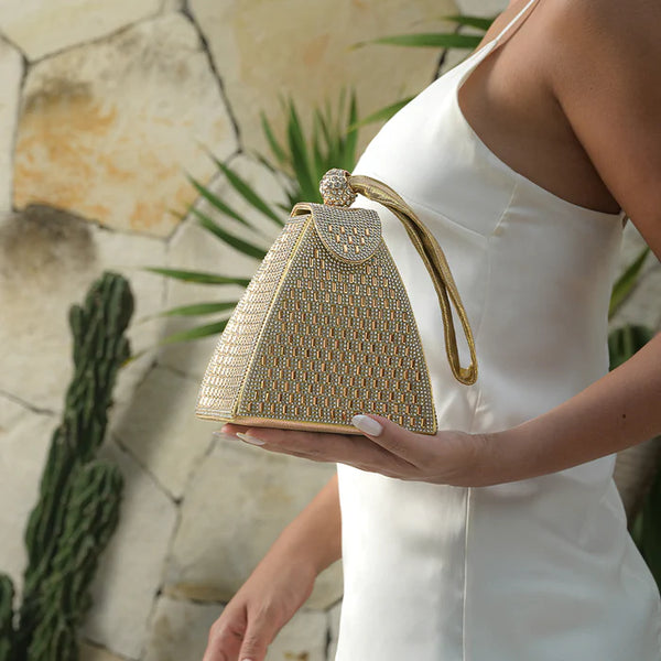 Triangle Diamond Handbag