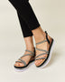 Forever Link Rhinestone Strappy Wedge Sandals - Opulent Empire