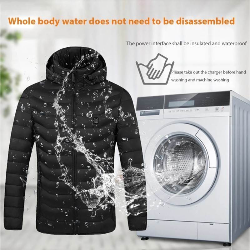 Boreal Arden heated jacket supplier washing illustration