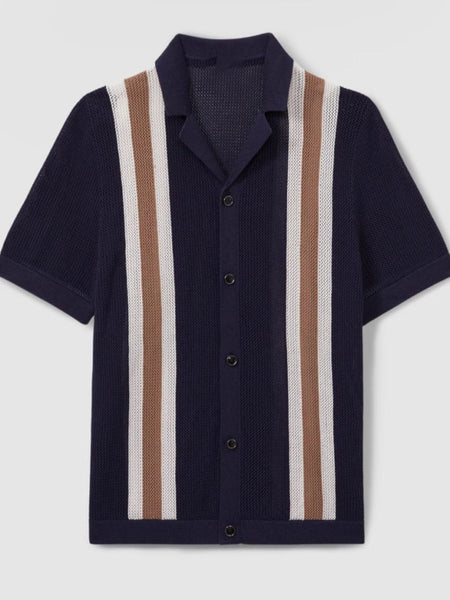 Men's Plus Size Button Down Short Sleeve Shirt - Opulent Empire