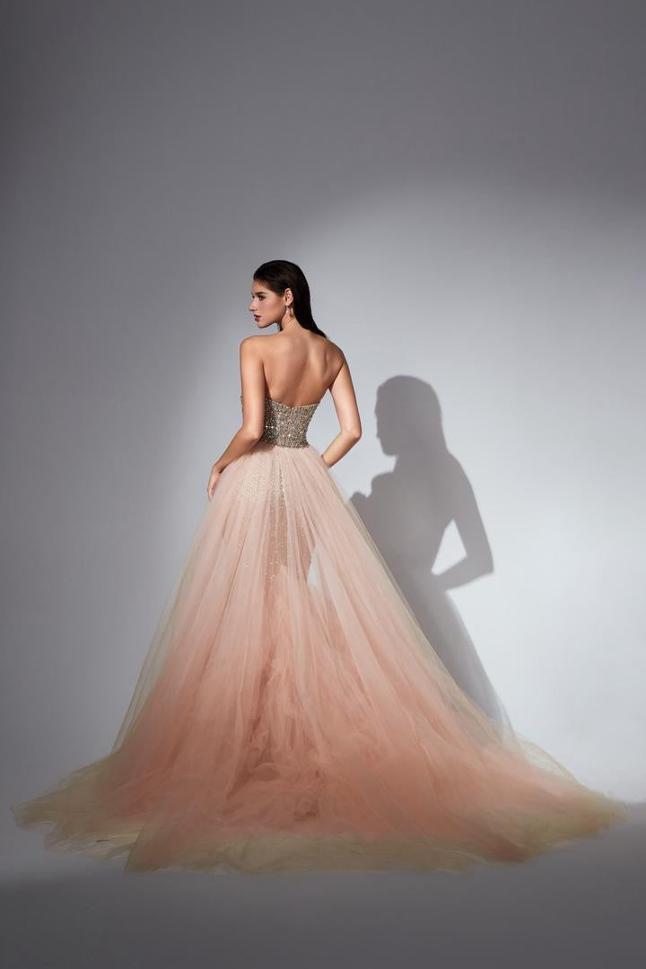 Jessamine Rivière — Champagne Women's Occasion Dress, alternate view 3