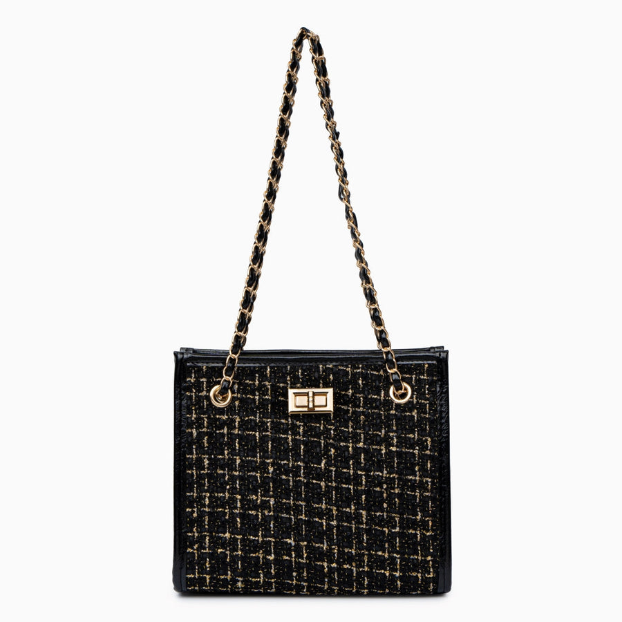 Plaid Shoulder Bag - Opulent Empire