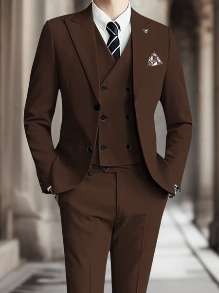 Yannis™ | Elegant Three-Piece Wedding Suit Set