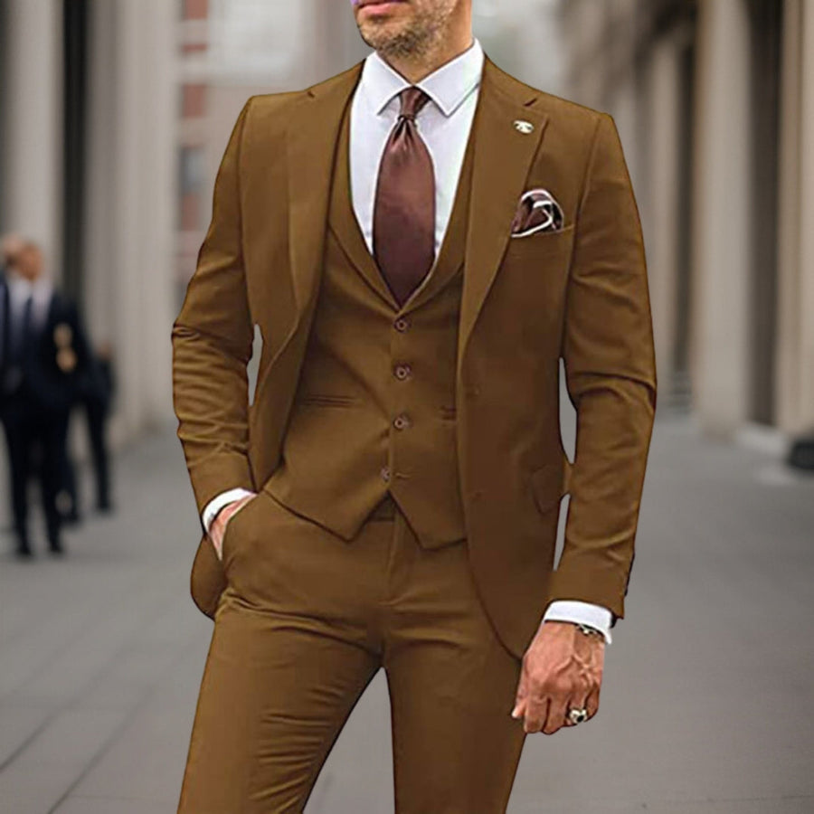 Danielius™ | Premium Business Suit 3-Piece Suit Set