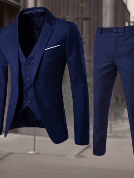Benedikt™ | Finest 3-Piece Slim Suit
