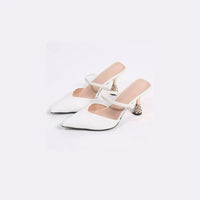 Lior Sorrento — Textured Point Toe Mid Heel Pumps, alternate view 4