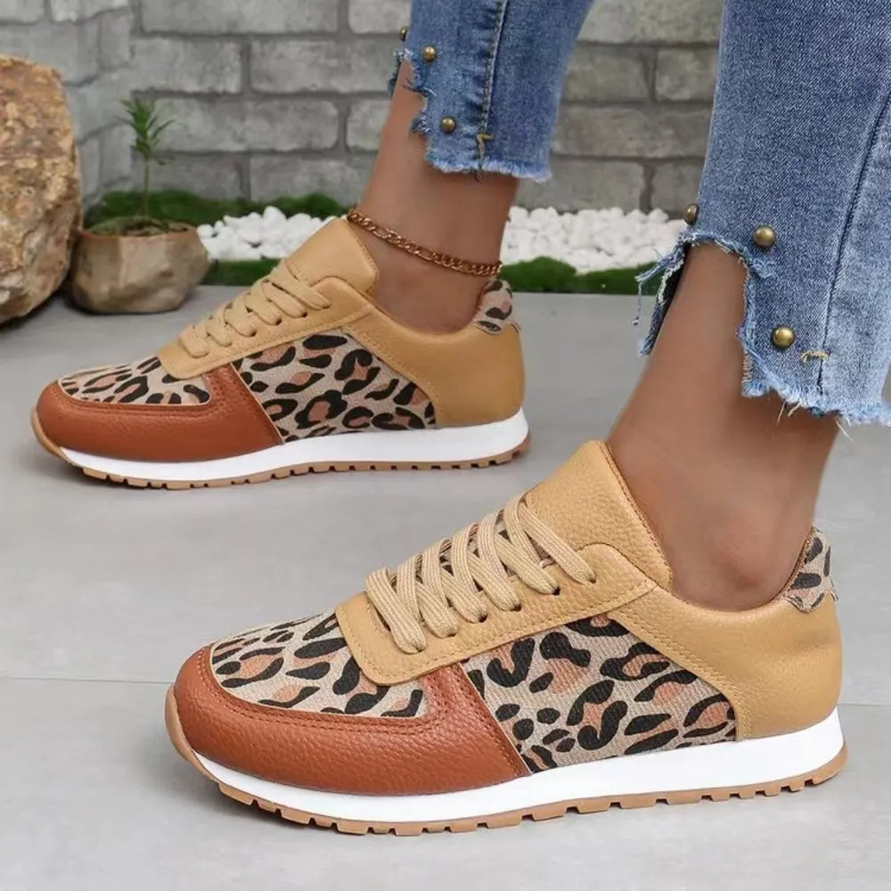 Nova Allegra — Printed PU Leather Athletic Shoes, alternate view 5