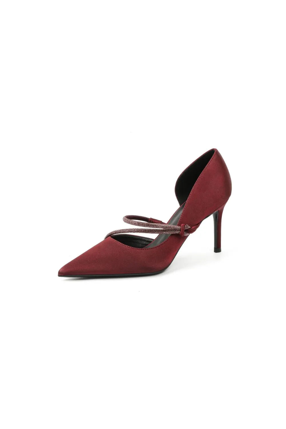 Finley Sorrento — Point Toe Rhinestone High Heel Pumps