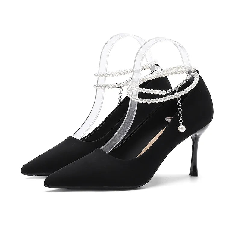 Darcy Allegra — Point Toe Stiletto Pumps Fashion Footwear, alternate view 3