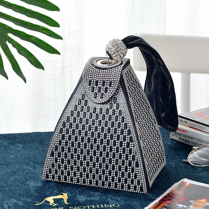 Triangle Diamond Handbag