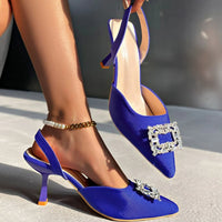 Ellis Sorrento — Point Toe Kitten Heels Pumps Fashion Footwear, alternate view 5