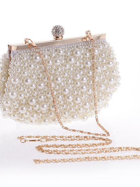 Handcrafted Beaded Embroidered Featured Evening Bag