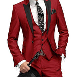 Men's Three-piece Suit Bridegroom Best Man Wedding Suit Men - Opulent Empire