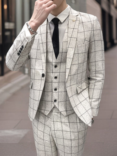 Xander™ | Deluxe Slim-Fit Three-Piece Suit