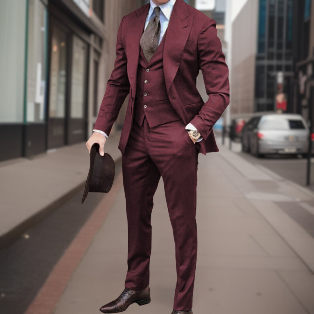 Shelby™ — High-Quality 3-Piece Custom Suit, alternate view 3
