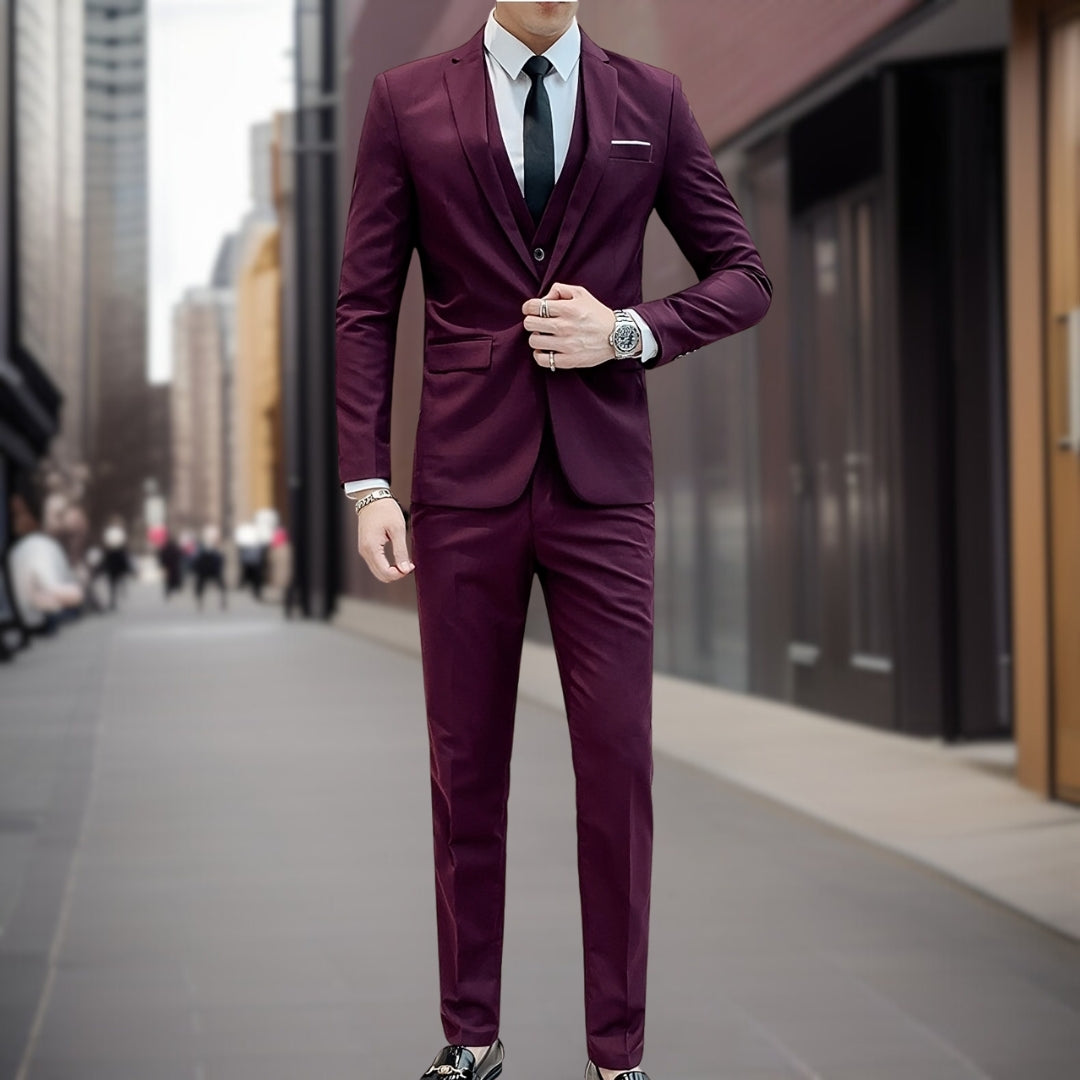 Nikolas™ — Finest Slimming Clothing 3-Piece Suit Set, alternate view 3
