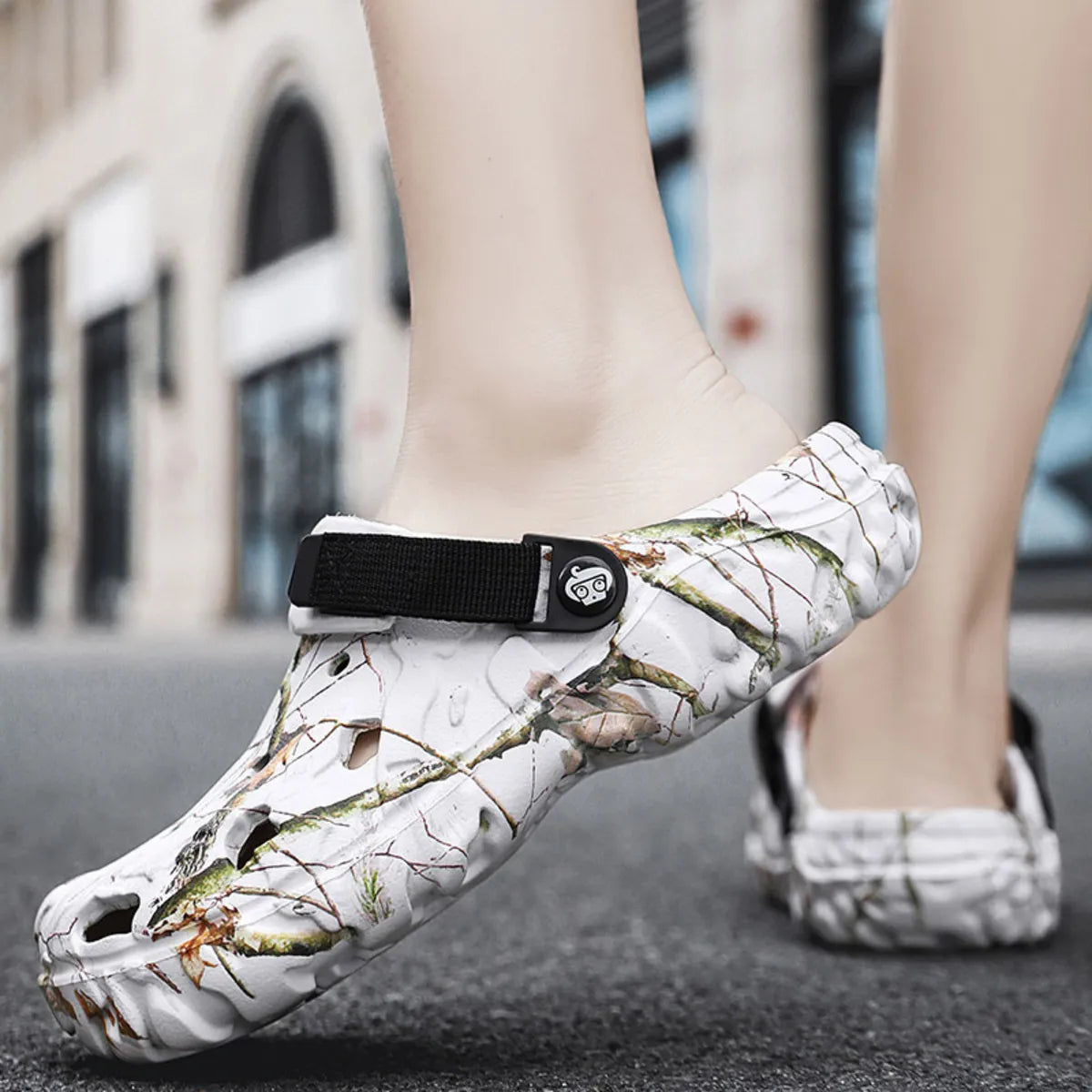 Dorian Montclair — Men's Printed Round Toe Sandals Men's Fashion Footwear, alternate view 11