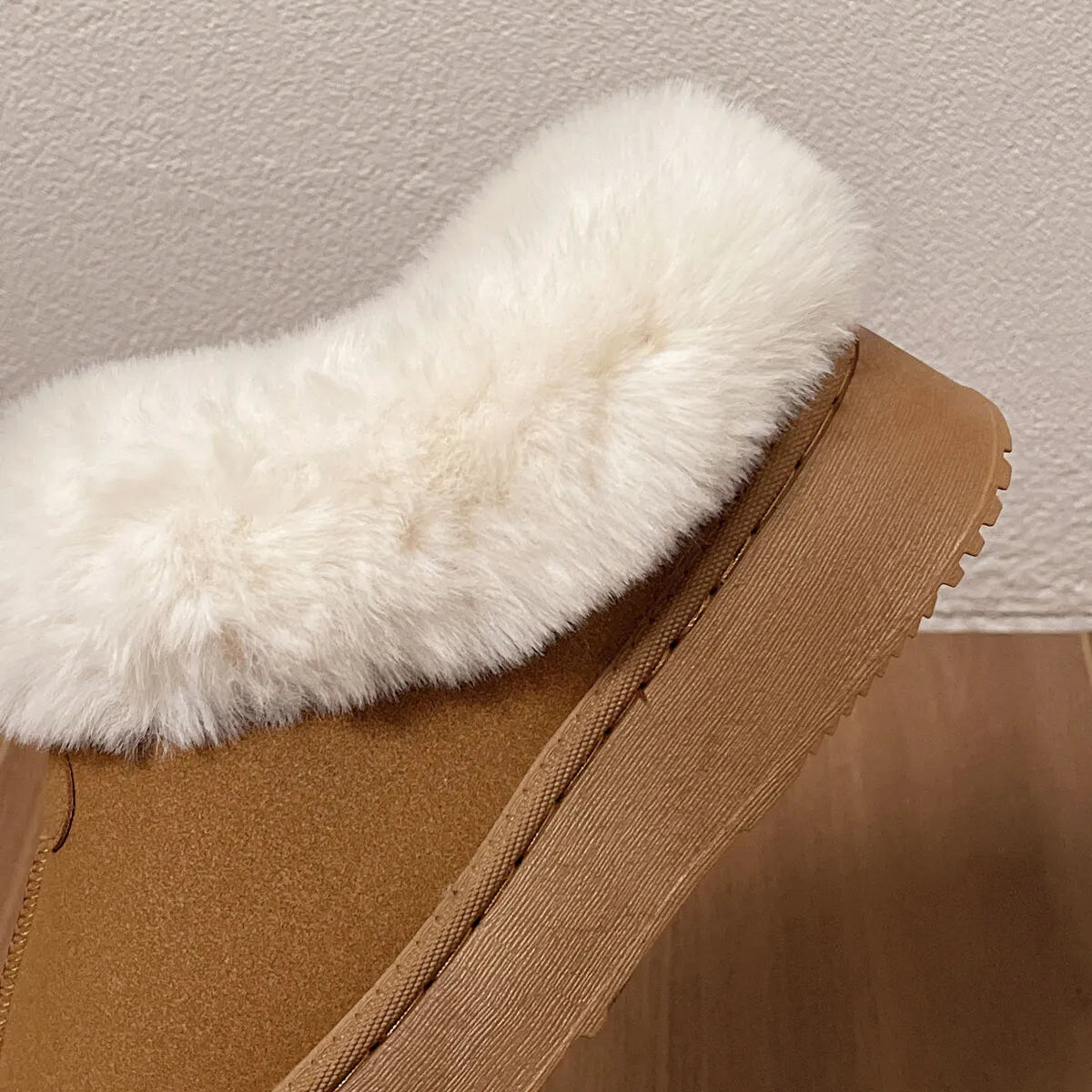 Wren Bellini — Cozy Furry Platform Boots Fashion Footwear, alternate view 9
