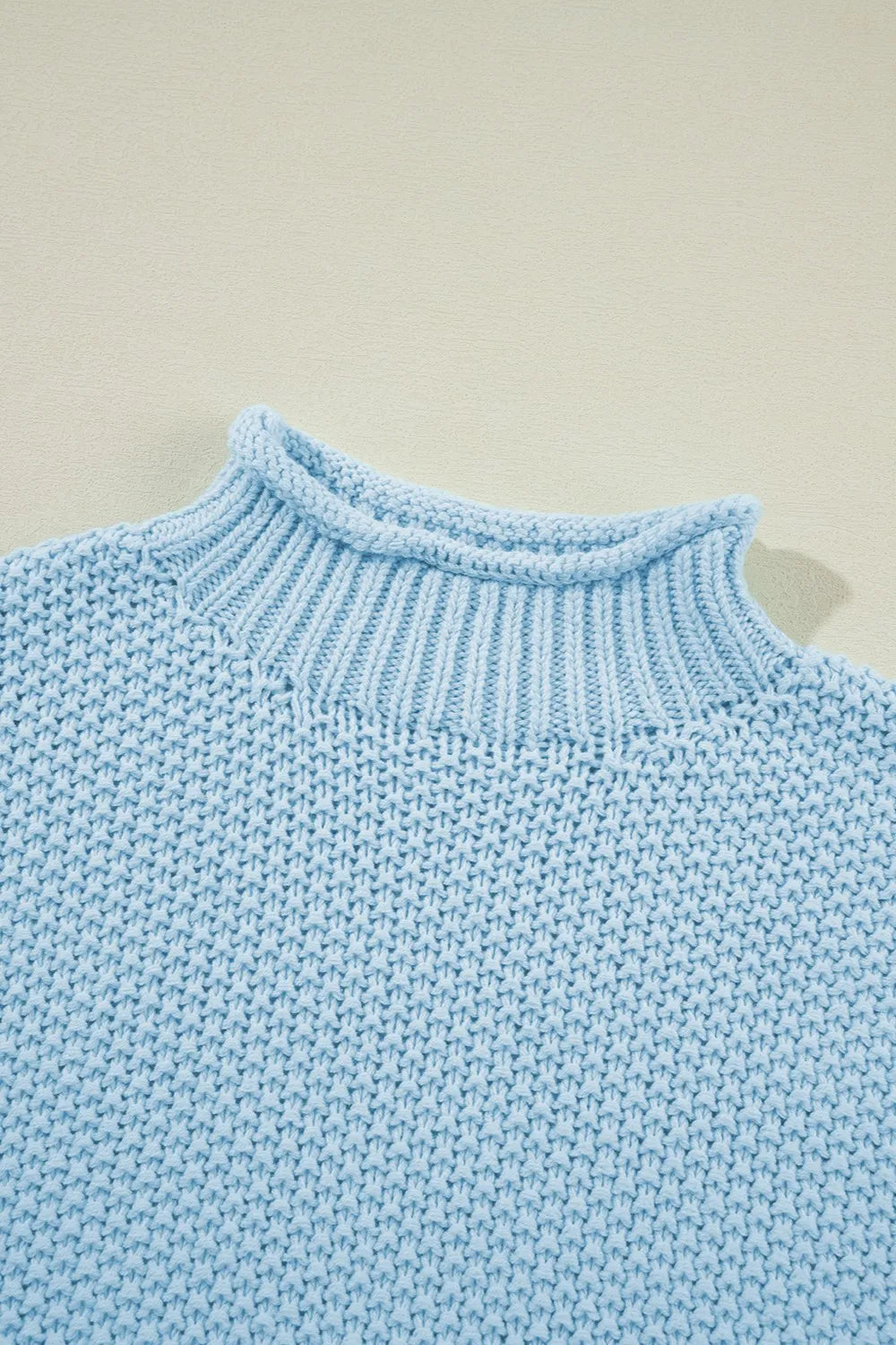 Arden Delacroix — Turtleneck Cap Sleeve Sweater, alternate view 4