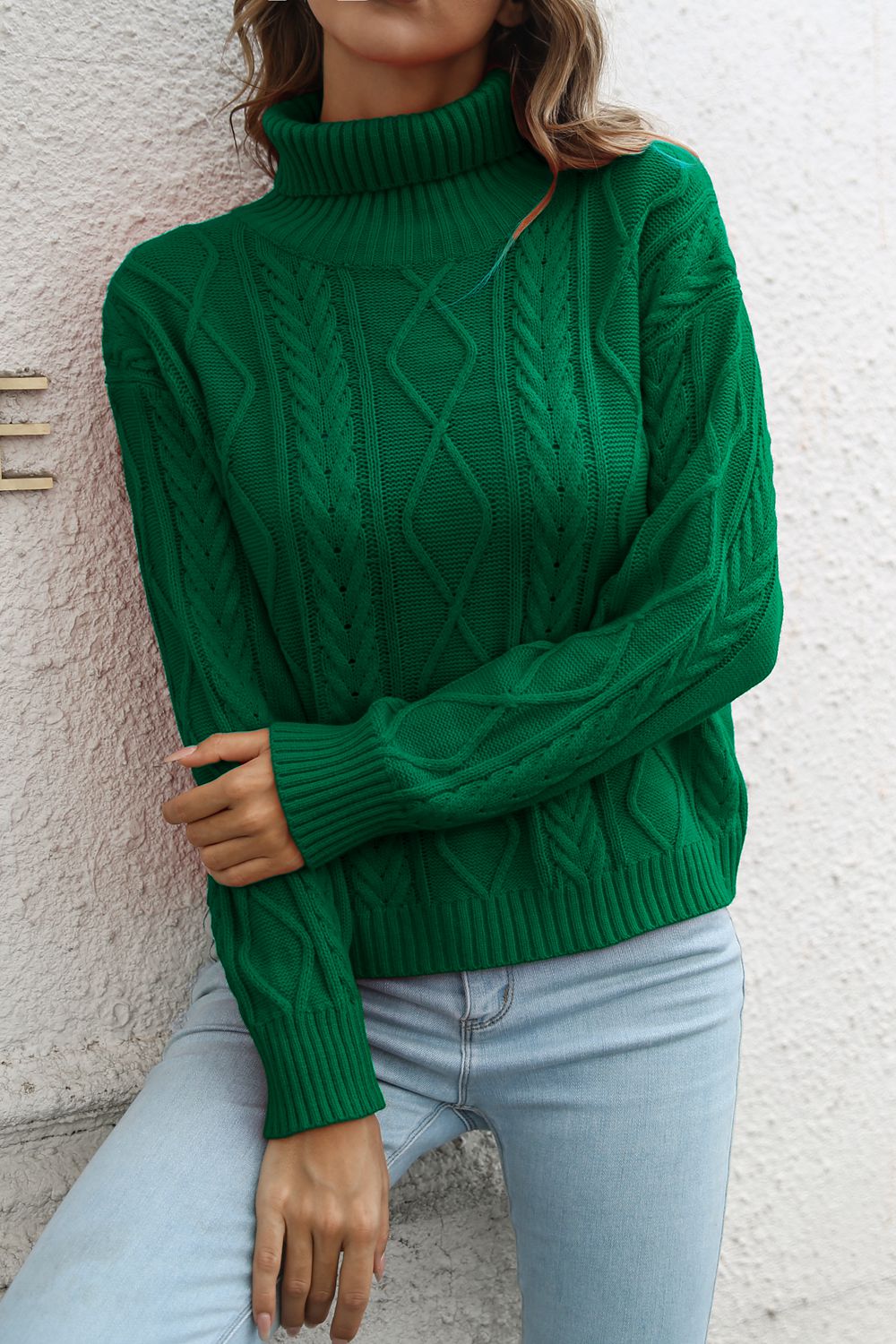 Ciel Valmont — Turtleneck Long Sleeve Sweater, alternate view 6