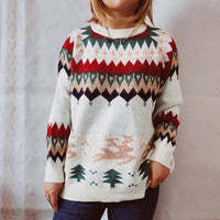 Rain Valmont — Christmas Element Long Sleeve Sweater