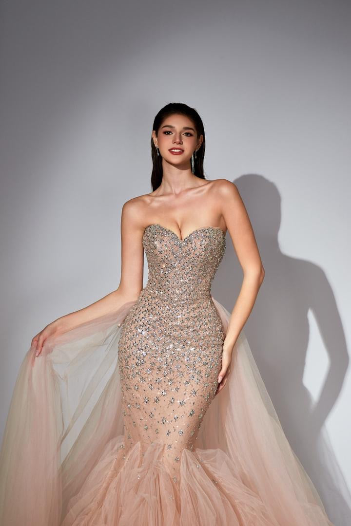 Jessamine Rivière — Champagne Women's Occasion Dress, alternate view 2