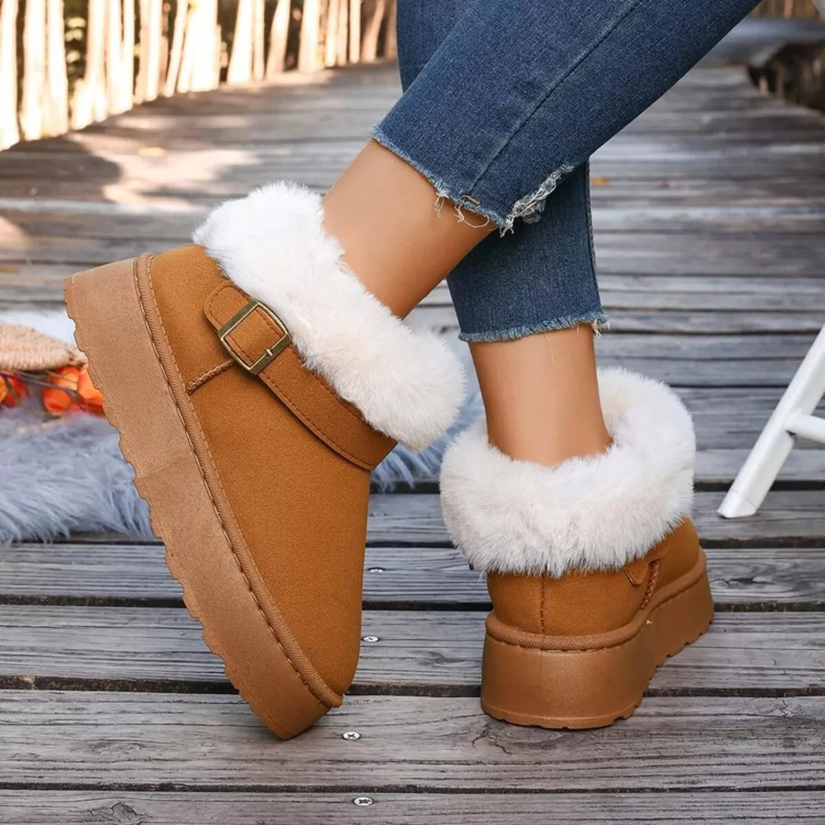 Blaise Fiorenza — Round Toe Platform Boots Fashion Footwear, alternate view 5