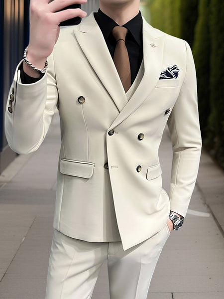 Alexandros™ | Luxury Business Suit 3-Piece Suit Set