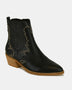 Beast Fashion Studded Detail Point Toe Boots - Opulent Empire