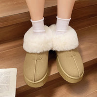 Wren Bellini — Cozy Furry Platform Boots Fashion Footwear, alternate view 2