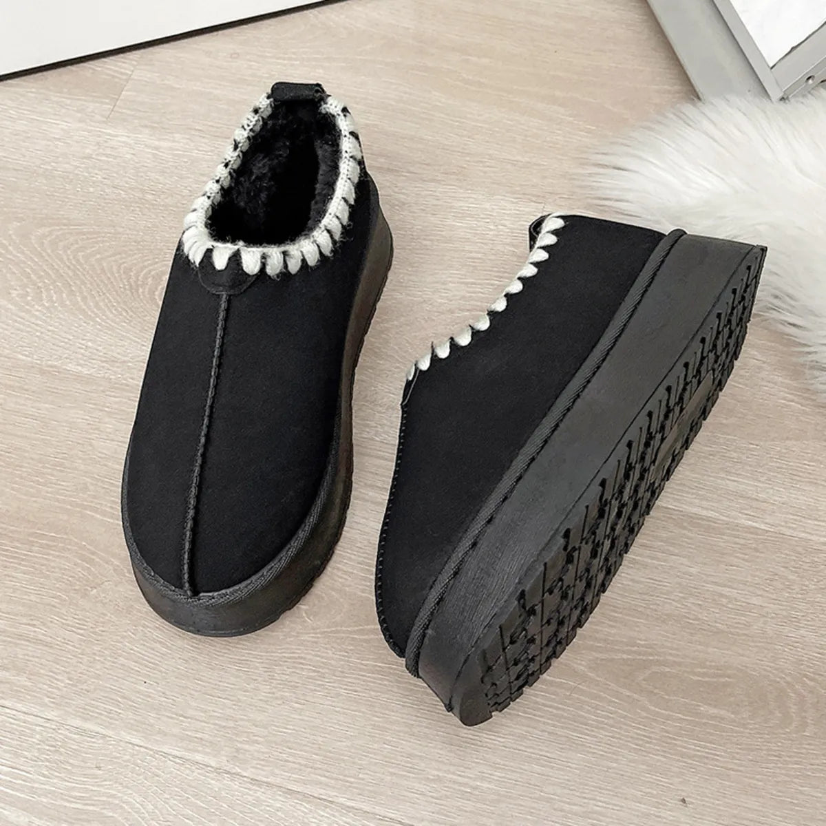 Sol Fiorenza — Fleece-Lined Winter Ankle Boots Fashion Footwear, alternate view 4