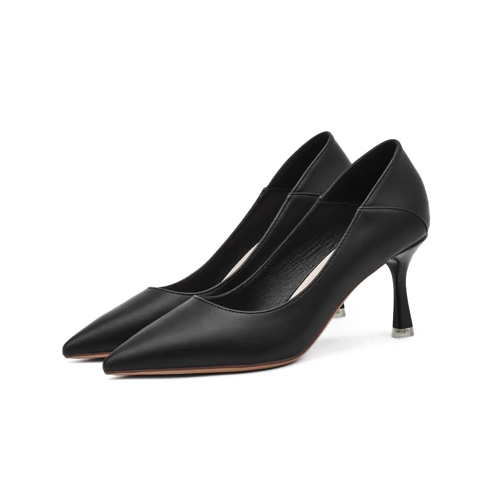 Sasha Marino — Point Toe Stiletto Pumps Fashion Footwear, alternate view 3
