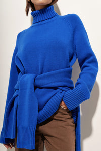 Indigo Moreau — Turtle Neck Raglan Sleeve Sweater, alternate view 7