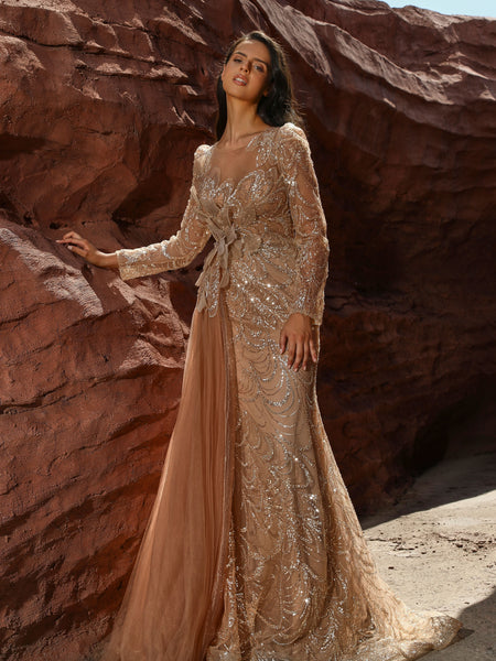 Evening Gown: Style 22101 - Opulent Empire