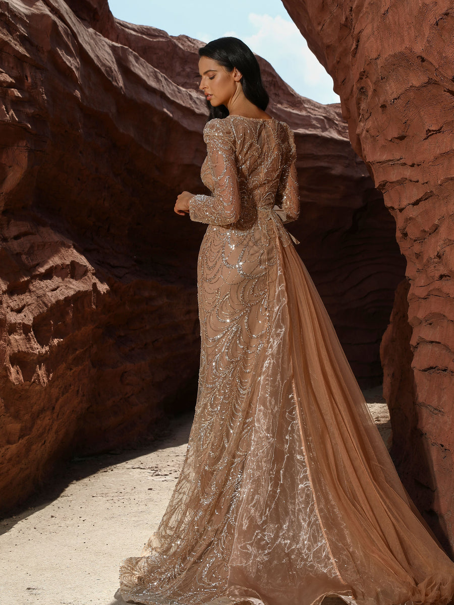 Evening Gown: Style 22101 - Opulent Empire