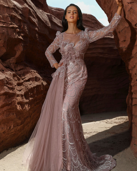 Evening Gown: Style 22101 - Opulent Empire