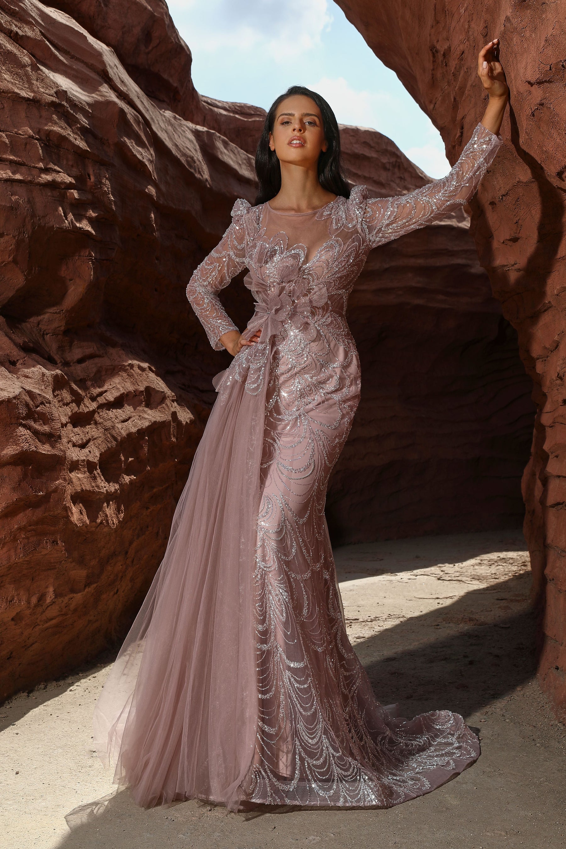 Yseult Laurent — Evening Gown: Style 22101, alternate view 6
