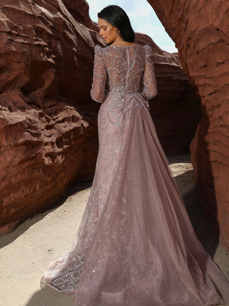 Evening Gown: Style 22101 - Opulent Empire