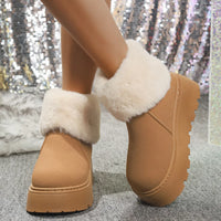 Ciel Marino — Round Toe Platform Boots Fashion Footwear, alternate view 5
