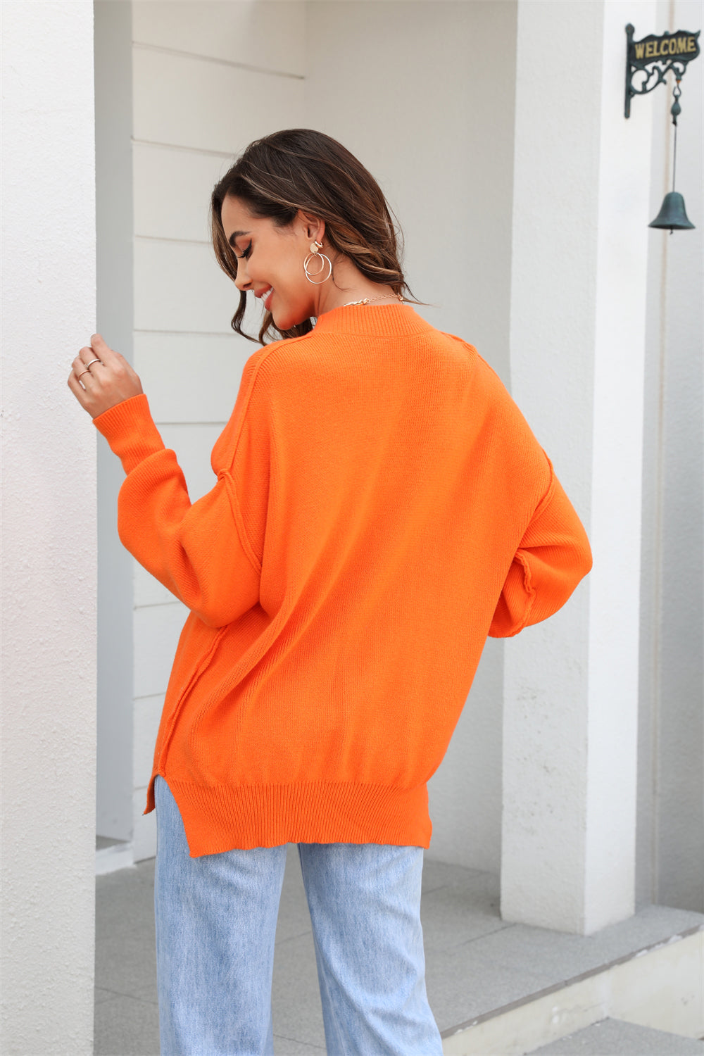 Fable Bellamy — Angel Wings Round Neck Long Sleeve Sweater, alternate view 5