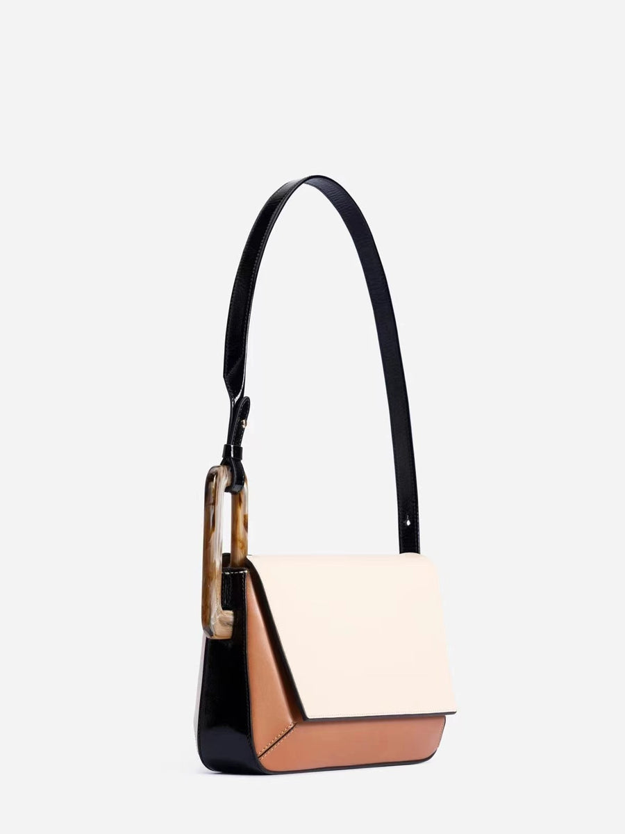 Geometric Small Square Bag High-end Western Style Shoulder Bag