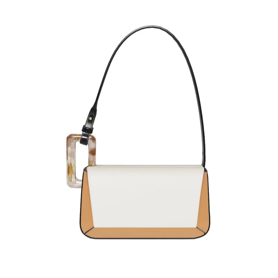 Geometric Small Square Bag High-end Western Style Shoulder Bag