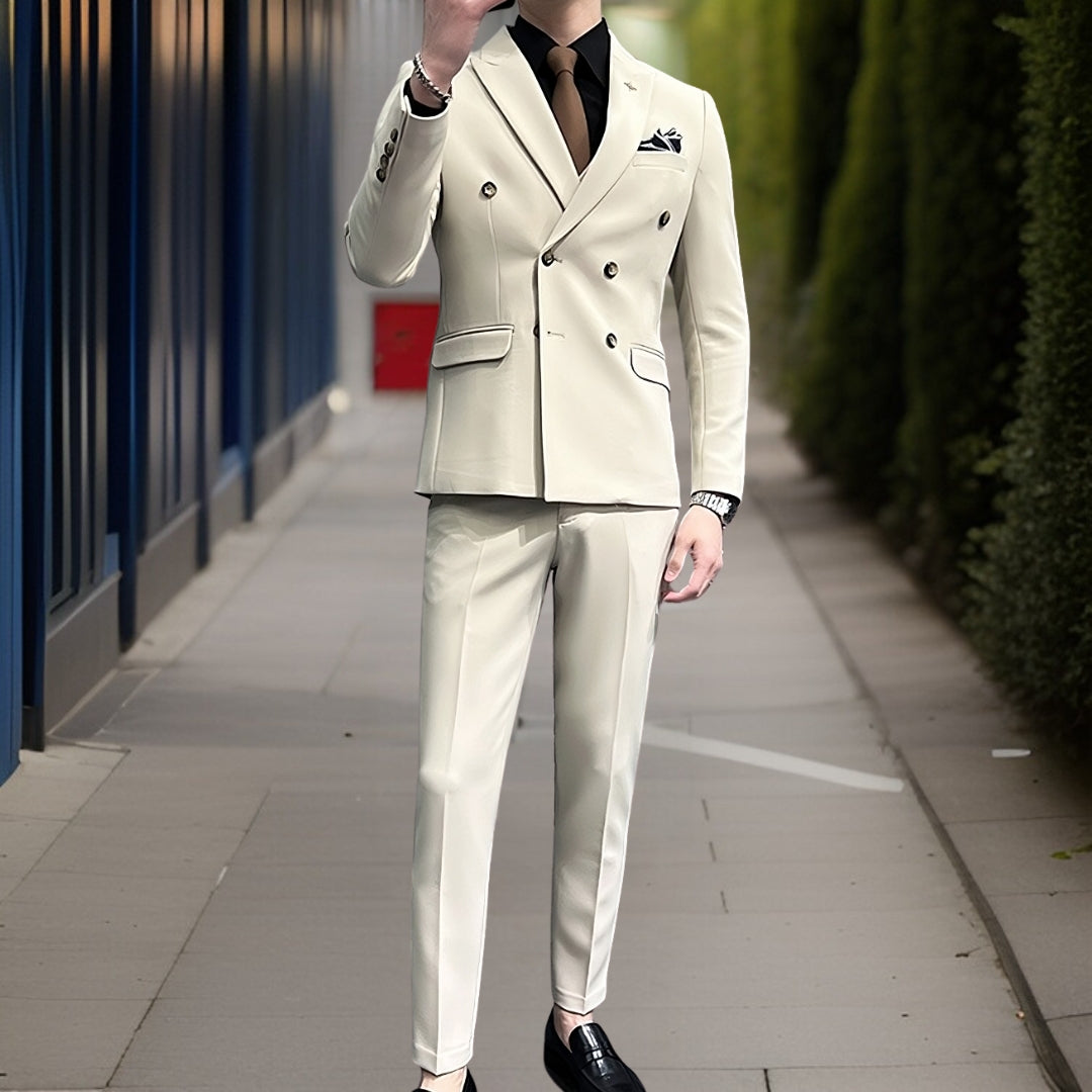 Alexandros™ — Luxury Business Suit 3-Piece Suit Set, alternate view 8