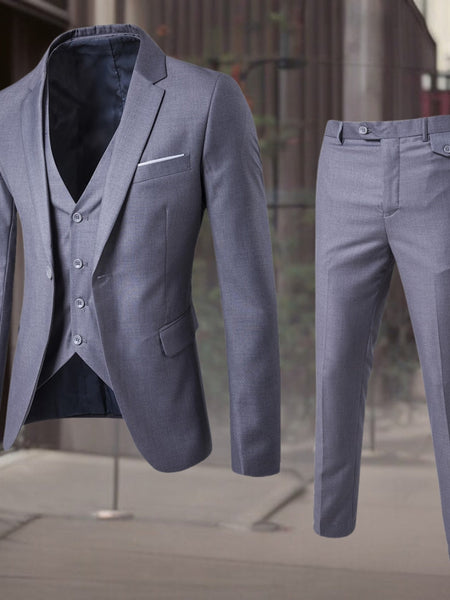 Benedikt™ | Finest 3-Piece Slim Suit