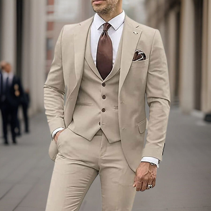 Danielius™ | Premium Business Suit 3-Piece Suit Set
