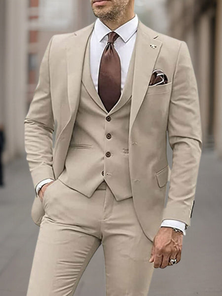 Danielius™ | Premium Business Suit 3-Piece Suit Set